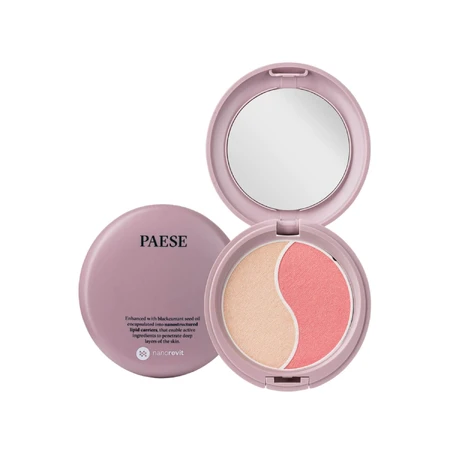 Paese Nanorevit, polvos iluminadores y colorete, 4,5 g