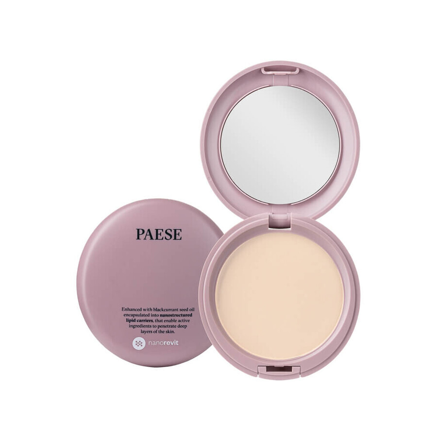 Paese Nanorevit, polvos de belleza y cobertura, 01 marfil, 9 g