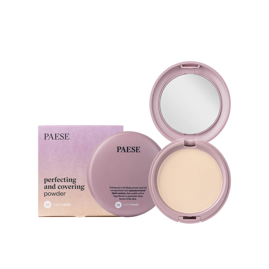 Paese Nanorevit, polvos de belleza y cobertura, 01 marfil, 9 g