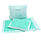 Rea Soul Mat, tappetino per agopressione con cuscino, lino, menta + borsa in omaggio