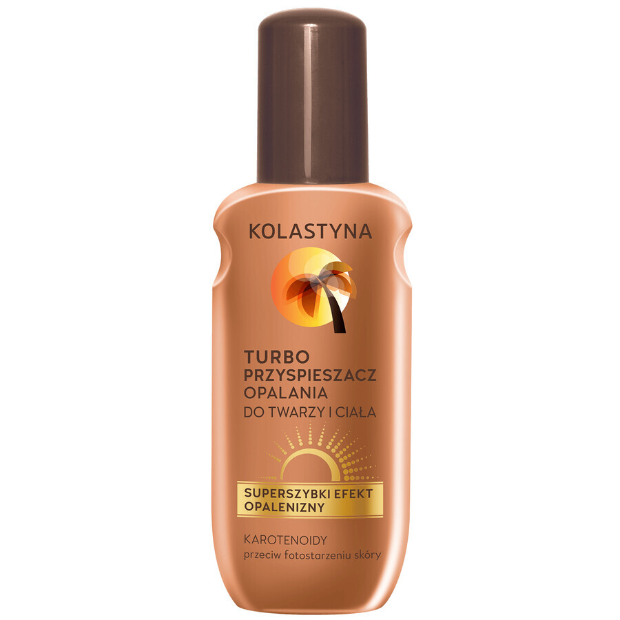 Cumpără Kolastyna Sun, turbo-accelerator de bronzare pentru față și corp, 150 ml Kolastyna Sun, turbo-accelerator de bronzare pentru față și corp, 150 ml