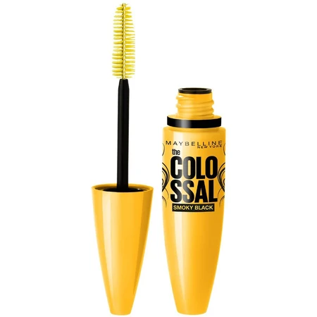 Maybelline The Colossal Smoky Eyes, Wimperntusche, Schwarz, 10,7 ml