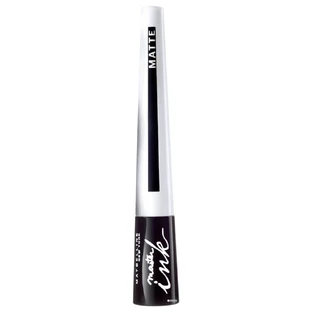 Maybelline Master Ink Matte Liner, liquid eyeliner with applicator, 10 Charcoal Black, 2.8 g