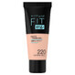 Maybelline Fit Me! Matte and Poreless, fondotinta opacizzante, n. 220, Beige Naturale, 30 ml