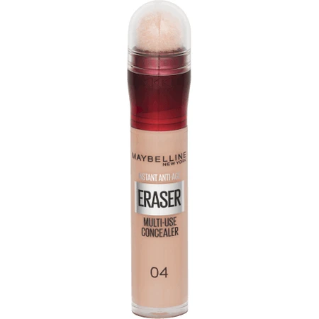 Maybelline Instant Eraser, corrector facial multifuncional, 04 Miel, 6,8 ml