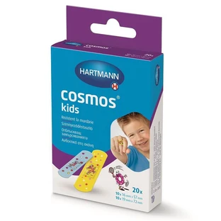 Cosmos Kids water and dirt resistant patches, 20 pieces, Hartmann