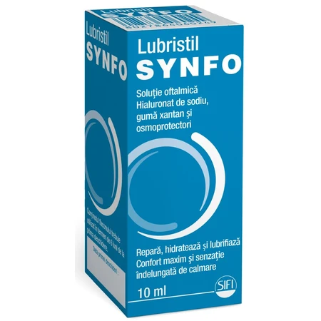 Lubristil Synfo ophthalmic solution, 3 x 10 ml, Sifi