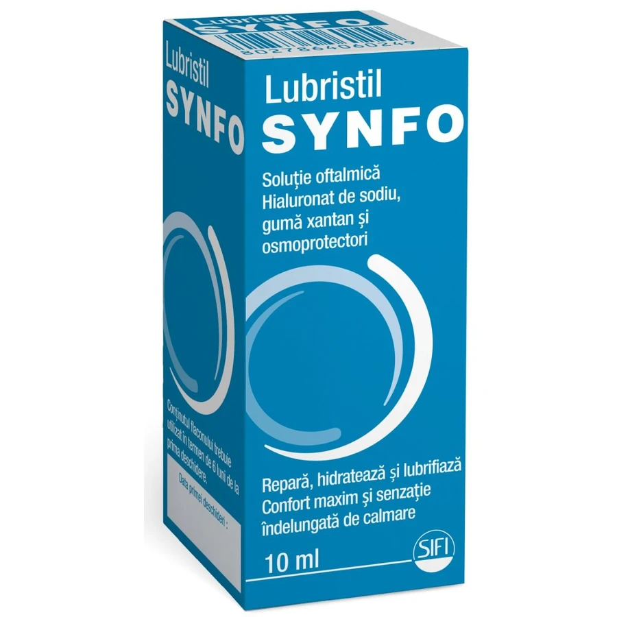 Lubristil Synfo ophthalmic solution, 3 x 10 ml, Sifi