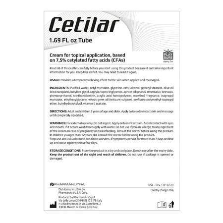 Cetilar crème, 3x50 ml, Solacium