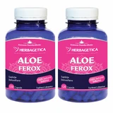 Aloe Ferox, 2x120 Kapseln, Herbagetica
