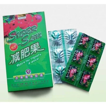 Super Slim weight loss capsules, 2x30 capsules, Naturalia Diet