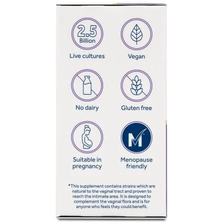 Optibac Probiotikum für Vaginalflora, 2x30 Kapseln