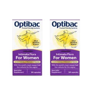 Optibac Probiotikum für Vaginalflora, 2x30 Kapseln