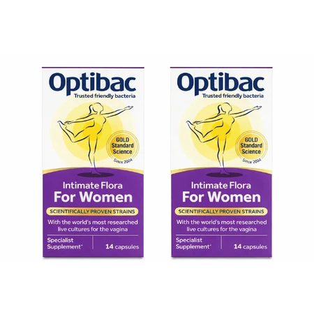 Optibac Probiotikum für Vaginalflora, 2x30 Kapseln