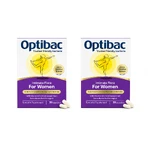 Optibac Probiotic for vaginal flora, 2 x 30 capsules