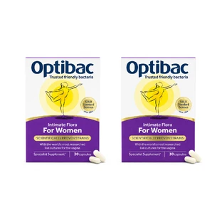 Optibac Probiotiques Flore intime, 2x30 capsules