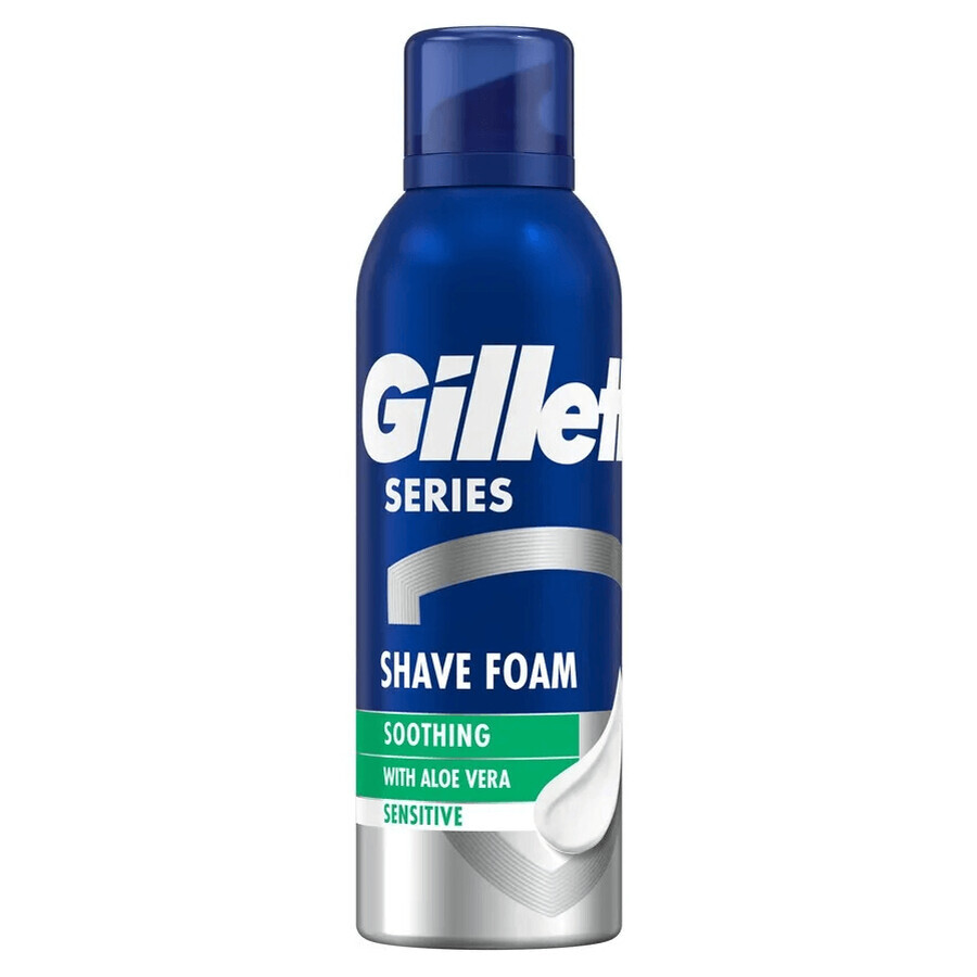 Shop Sensitive Series Beruhigender Aloe Vera Rasierschaum, 250 ml, Gillette Sensitive Series Beruhigender Aloe Vera Rasierschaum, 250 ml, Gillette