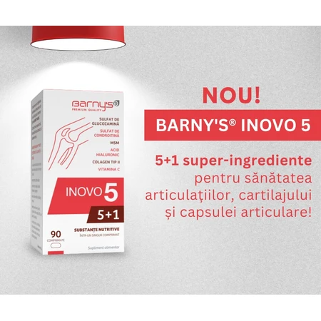 Barny's Inovo 5, 90 comprimés, Good Days Therapy, complément alimentaire actif et complexe pour les articulations, les cartilages et les capsules articulaires