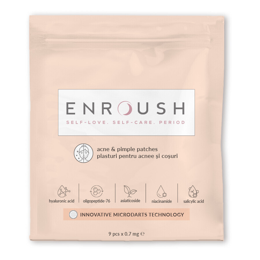 Patches for acne and pimples, 9 pieces, Enroush