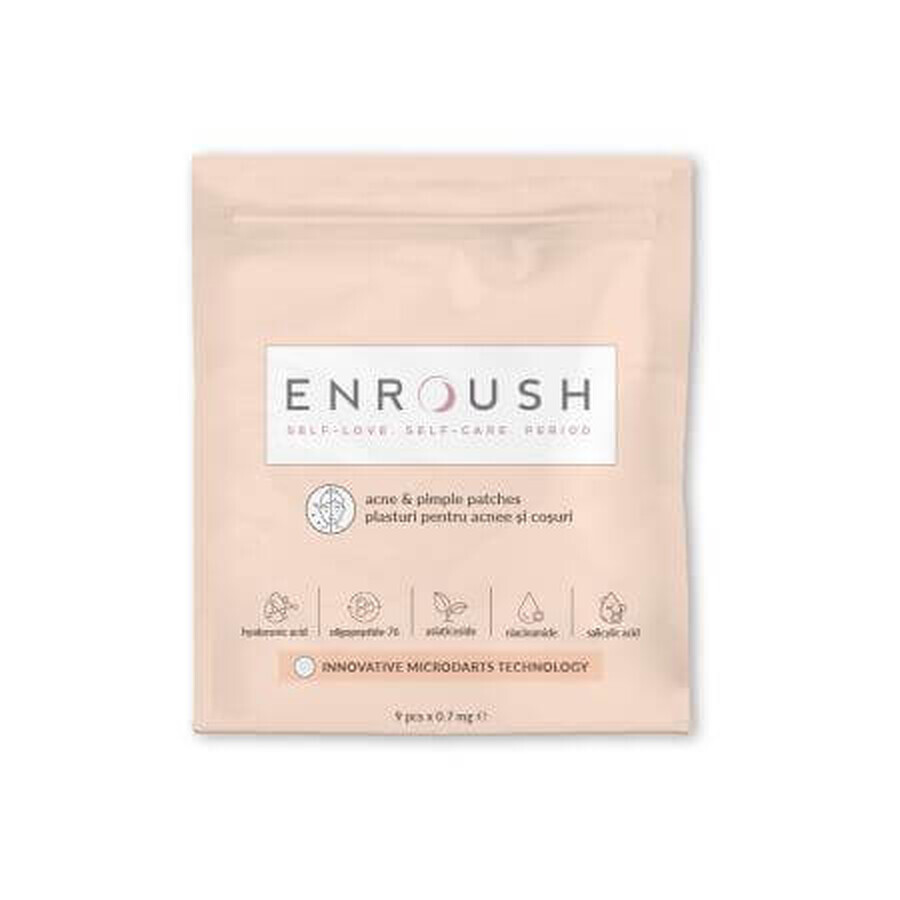 Patches for acne and pimples, 9 pieces, Enroush