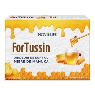 ForTussin, 24 lozenges, Novolife