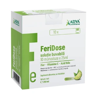 Feridose solución oral, 10 monodosis x 25 ml, Adya Green Pharma
