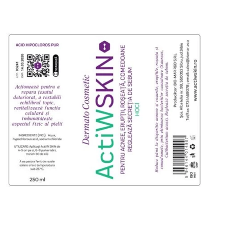 Pequeño paquete de tratamiento anti-acné, ActiW SKIN