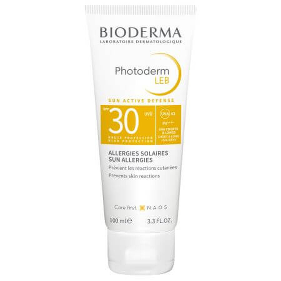 Gel-crème solaire SPF 30 Photoderm Leb, 100 ml, Bioderma