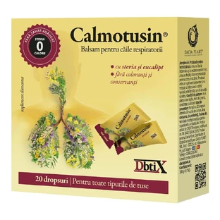 Calmotusine à la stévia Dbtix, 20 gouttes, Dacia Plant