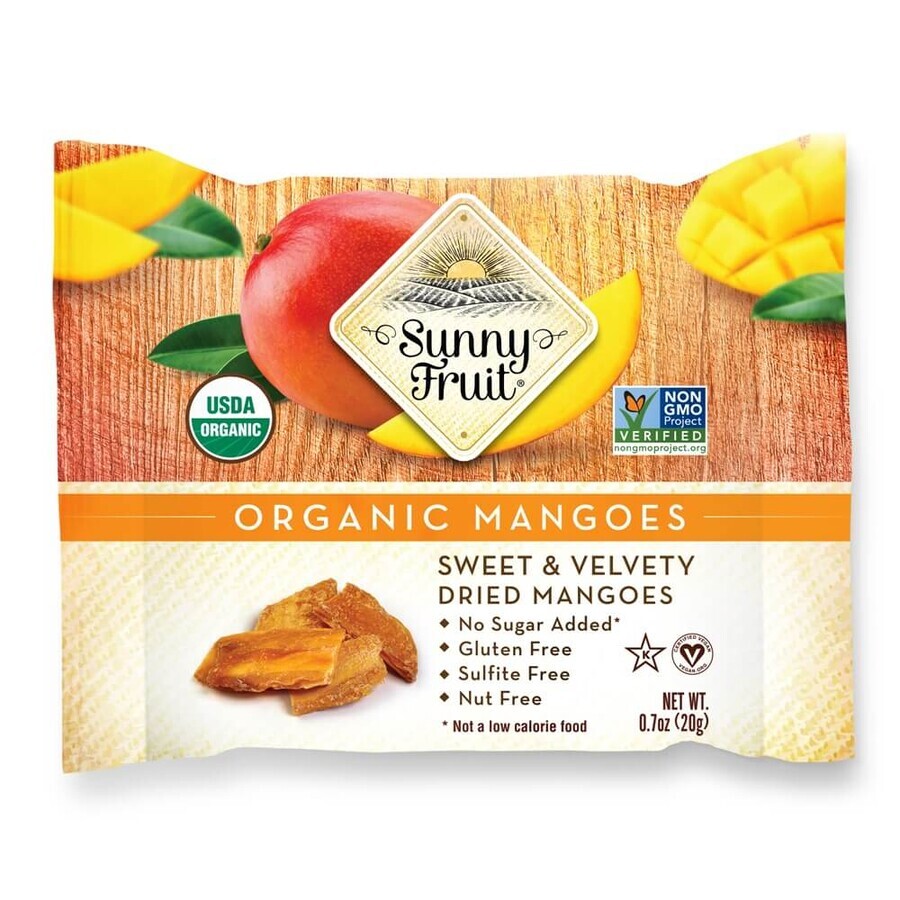 Mangue séchée, 20 g, Sunny Fruit