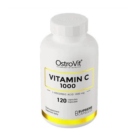 Vitamin C, 1000 mg, 120 capsules, OstroVit