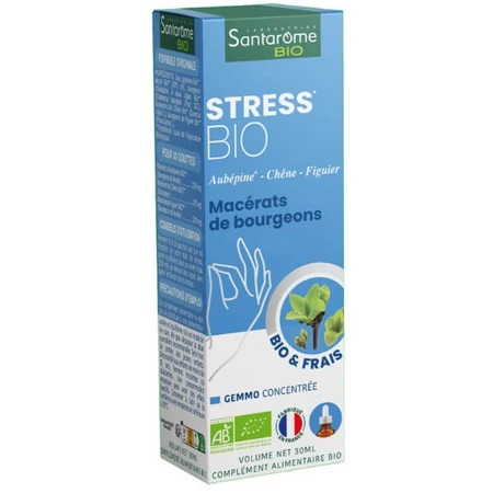 Mix 3 knoppen Bio Stress, 30 ml, Santarome