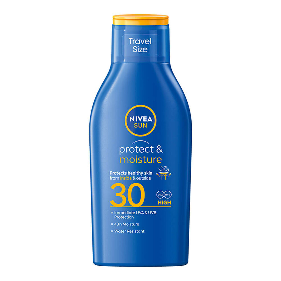 Lozione idratante per la protezione solare con SPF 30, 100 ml, Nivea Sun