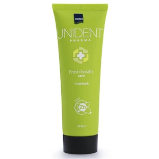 Pasta de dientes contra el mal aliento Fresh Breath Care Unident Pharma, 75 ml, Intermed