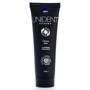 Dentifrice contre les taches Detox Care Unident Pharma, 75 ml, Intermed