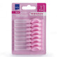 Cepillos interdentales Tama&#241;o 0 0,4 mm Mini Ergon&#243;mico InterBrush, 8 piezas, Intermed