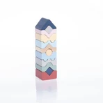 Wooden toy Tower Construction Set, Cubika