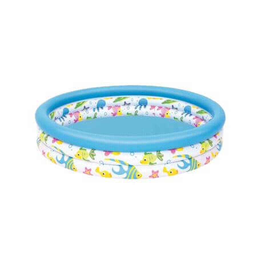 Cumpără Piscina pentru copii, coral, 122X122X25cm, Bestway Piscina pentru copii, coral, 122X122X25cm, Bestway