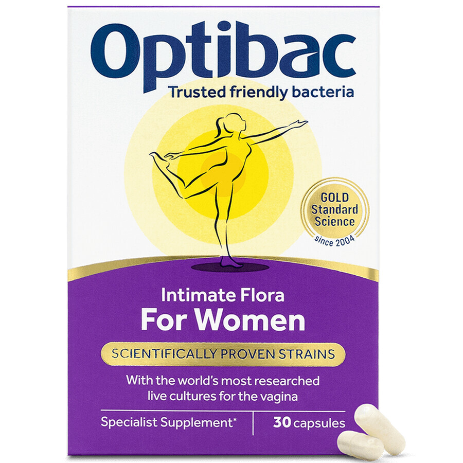 Probiotikum für Vaginalflora, 30 Kapseln, Optibac