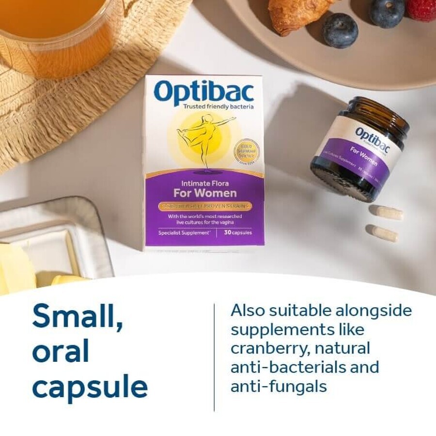 Probiotikum für Vaginalflora, 30 Kapseln, Optibac