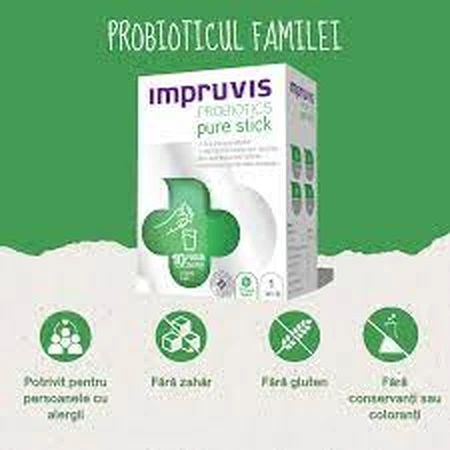 Impruvis Probiotics Pure Stick, 10 zakjes