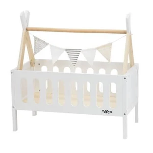 Juguete de madera Cama para muñecas, 18 meses+, Tryco