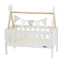 Juguete de madera Cama para muñecas, 18 meses+, Tryco