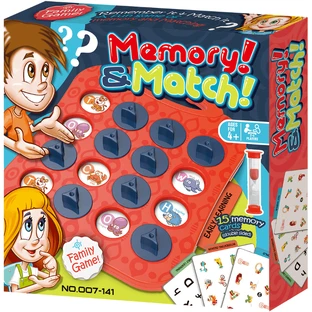 Educatief spel Memoriseren en matchen, +4 jaar, Bufnitel