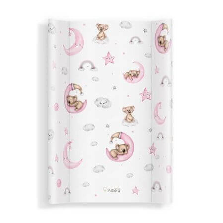 Baby changing mat with inlay, 70x47.5 cm, Heaven World Pink, Klups