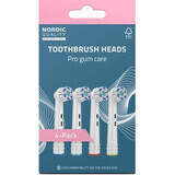 Testine per spazzolino Pro Gum Care, 4 pezzi, Nordic Quality