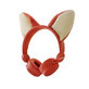 Audio headphones with magnetic ears for children KidyYears, Fox, Kidywolf