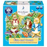 Juego educativo Peter Rabbit de pescar y contar, 3-6 años, Orchard