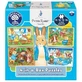 Set of 4 Peter Rabbit puzzles, 3+ years, Orchard