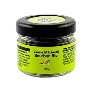 Biologische Bourbon Gemalen Vanille, 10 g, Solaris